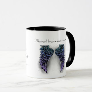My book boyfriends have wings coffee mug. mug