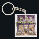My Bookstore Key Ring<br><div class="desc">My Bookstore - Keychain
Share the intellectual passion with your loved ones!</div>