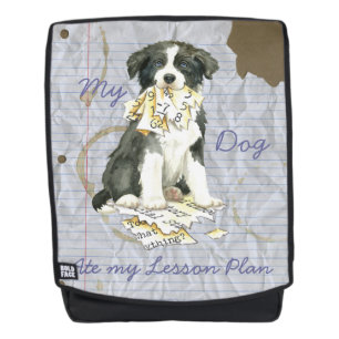 My Border Collie Ate my Lesson Plan Backpack