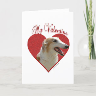 My Borzoi Valentine Holiday Card