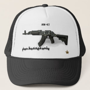 My Boss AK - 47 for your face. Trucker Hat