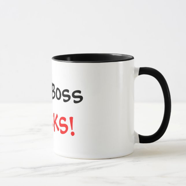 My Boss SUCKS! Coffee Mug (Right)