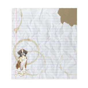 My Boxer Ate My Lesson Plan Notepad