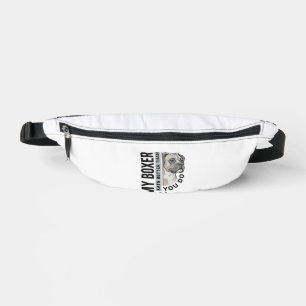 My Boxer Eats Better Than You Do Dog Lover Shirt_1 Bum Bags