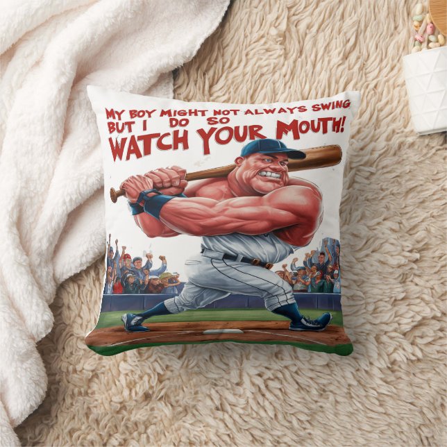 My Boy Might Not Always Swing But I Do So  Cushion (Blanket)