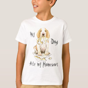 My Bracco Italiano Ate My Homework T-Shirt