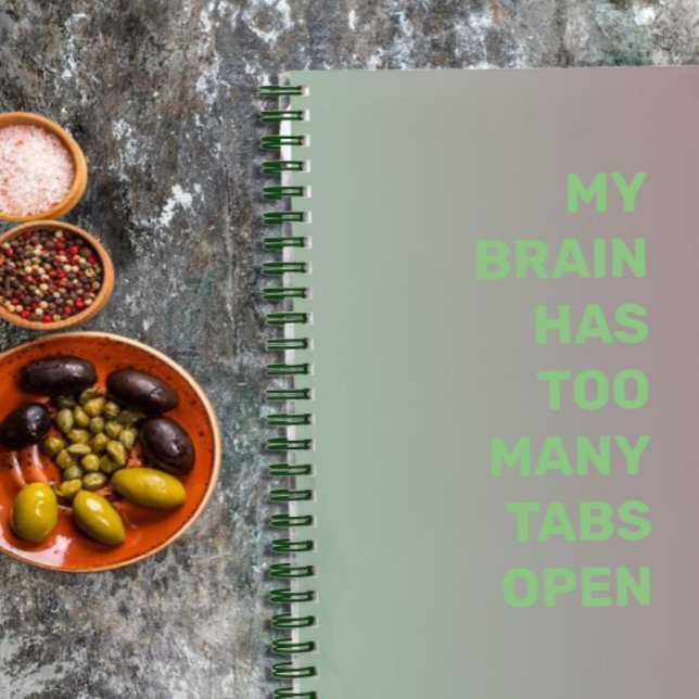My Brain Has Too Many Tabs Open Notebook (Creator Uploaded)