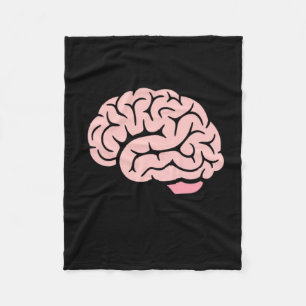 My Brain Has Too Many Tabs Open - Unhinged Sticker Fleece Blanket