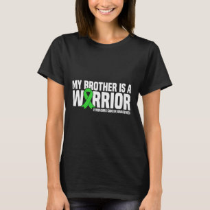 My Brother Is A Warrior Lymphoma Cancer Awareness T-Shirt