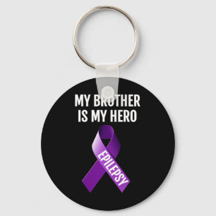 My Brother Is My Hero Epilepsy Awareness T Shirt  Key Ring