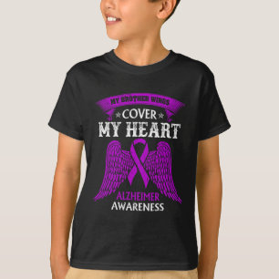 My Brother Wings Cover My Heart Heimerheimer Aware T-Shirt