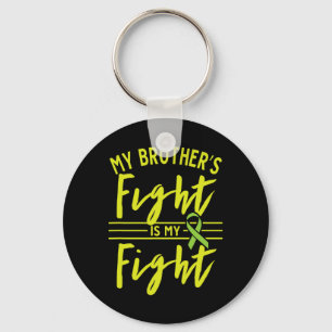 My Brother's Fight Is My Fight Kidney Disease Awar Key Ring