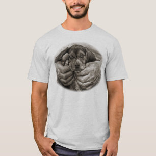 My Buddy Beagle Puppy Photographic Art T-Shirt
