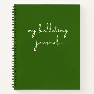 my bulleting journal Notebook