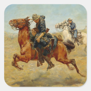 My Bunkie Square Sticker