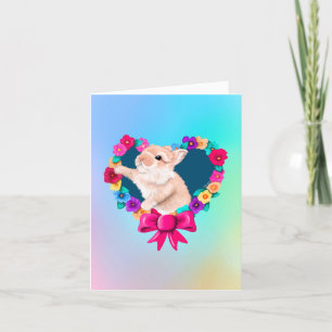 My Bunny Valentine Card