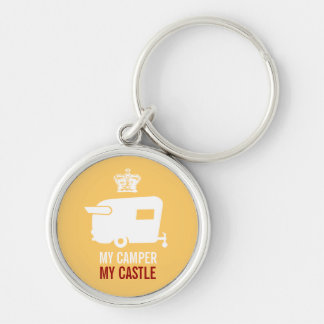 My Camper My Castle - Vintage Shasta Camper Key Ring