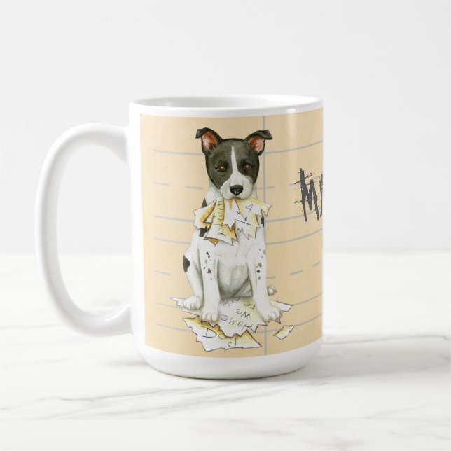 My Canaan Dog Ate my Homework Coffee Mug (Left)