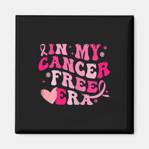 My Cancer Free Era Breast Cancer Awareness Survivo Magnet