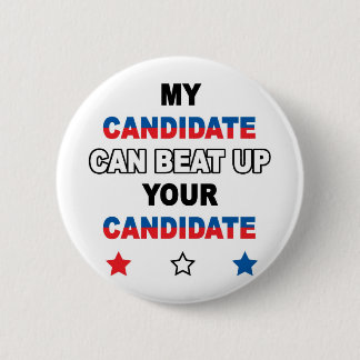 my candidate 6 cm round badge