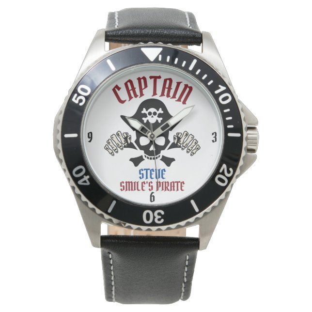 My Captain | International Talk Like a Pirate day  Watch (Front)
