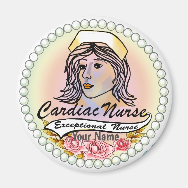 My Cardiac Nurse Magnet (Front)