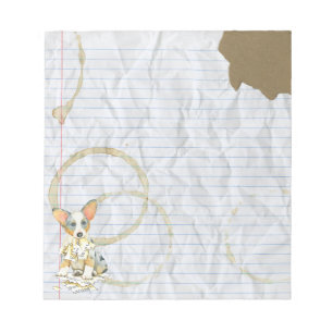 My Cardigan Welsh Corgi Ate my Lesson Plan Notepad
