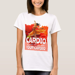 My Cardio Is More Graceful Tee for Girls