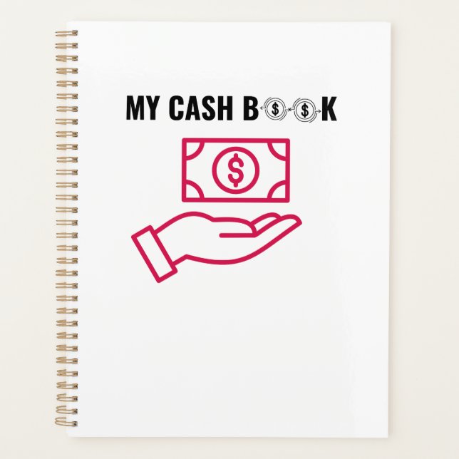My Cash Book - Money Management Journal Planner (Front)