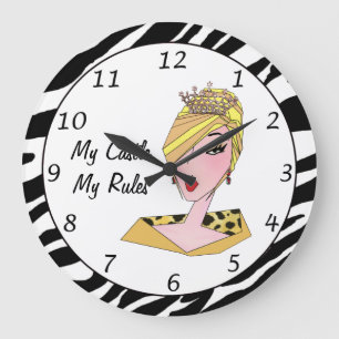 "My Castle, My Rules” DIVA Clock
