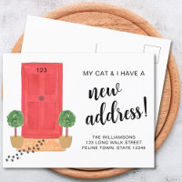 My Cat And I Have A New Address Moving