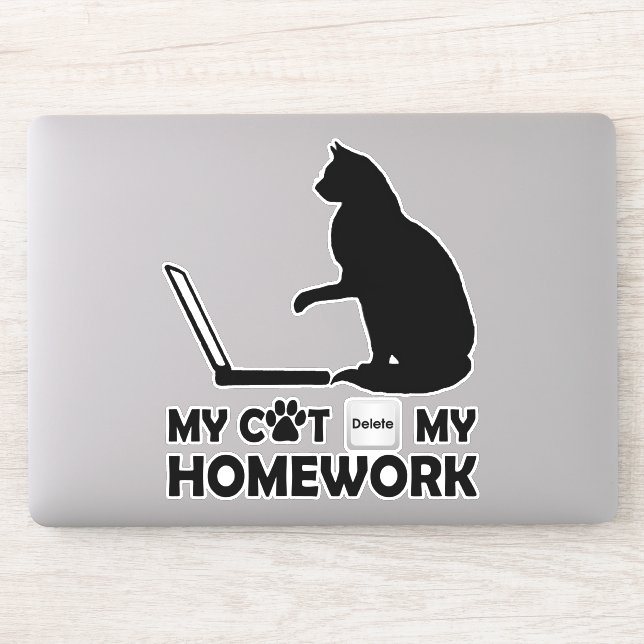 My cat deleted my homework (Computer)
