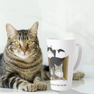 My Cat has Cats Latte Mug