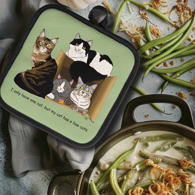 My Cat Has Cats Pot Holder (Creator Uploaded)