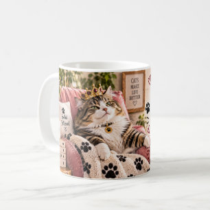 My Cat Has Staff Funny Cat Mug