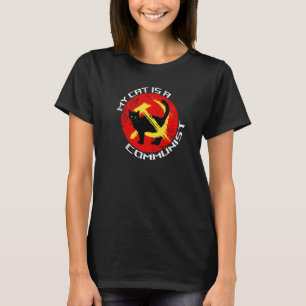 My Cat Is A Communist For Cat T-Shirt