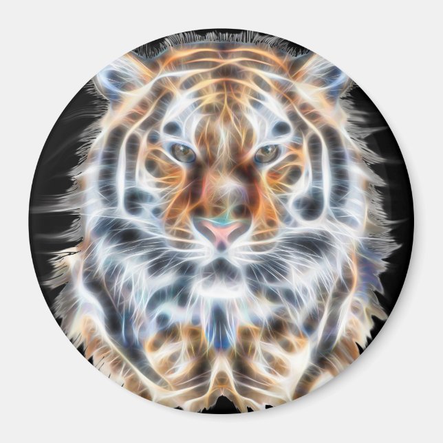 My Cat is Acting Up Tiger Bold Energy Magnet (Front)