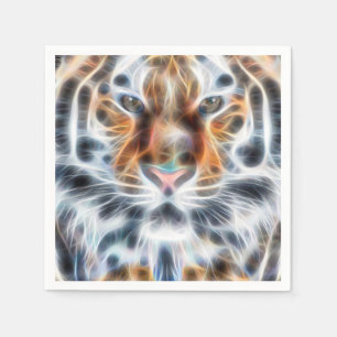 My Cat is Acting Up Tiger observing Energy Napkin