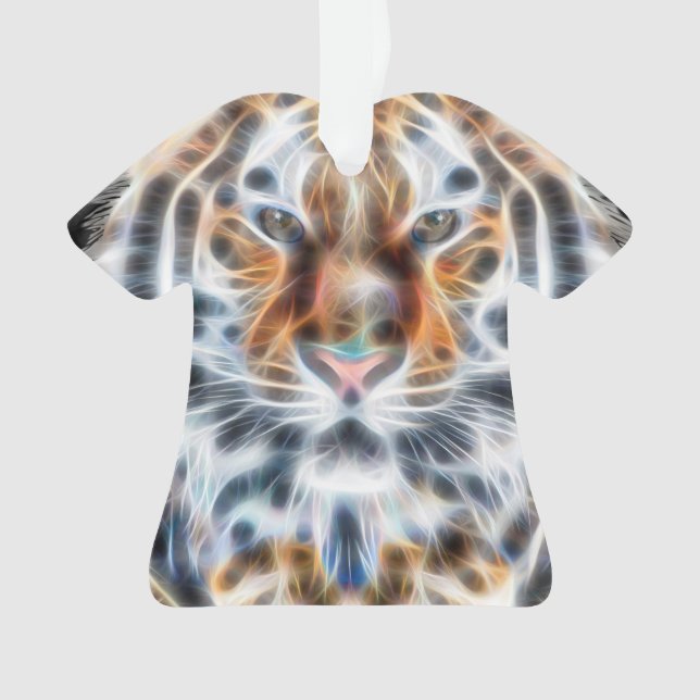 My Cat is Acting Up Tiger Style Energy Ornament (Front)