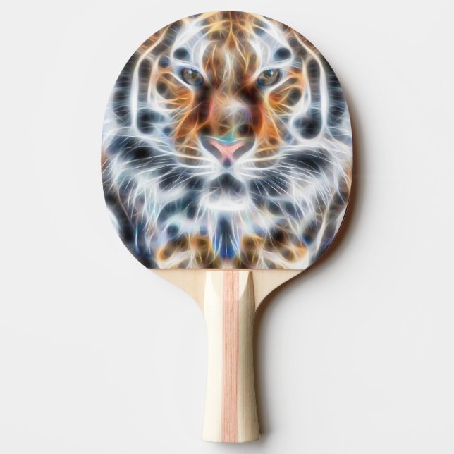 My Cat is Acting Up Tiger Style Energy Ping Pong Paddle (Back)