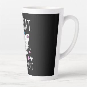 My Cat Is My Best Friends Latte Mug