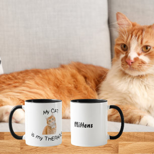 My Cat is my therapist Mug