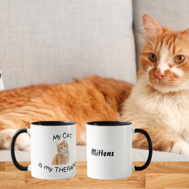 My Cat is my therapist Mug (Creator Uploaded)