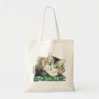 MY CAT LOVES ME copyright 1999 SylviART bag