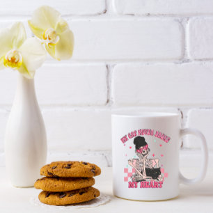 my cat never broke my heart Coffee Mug