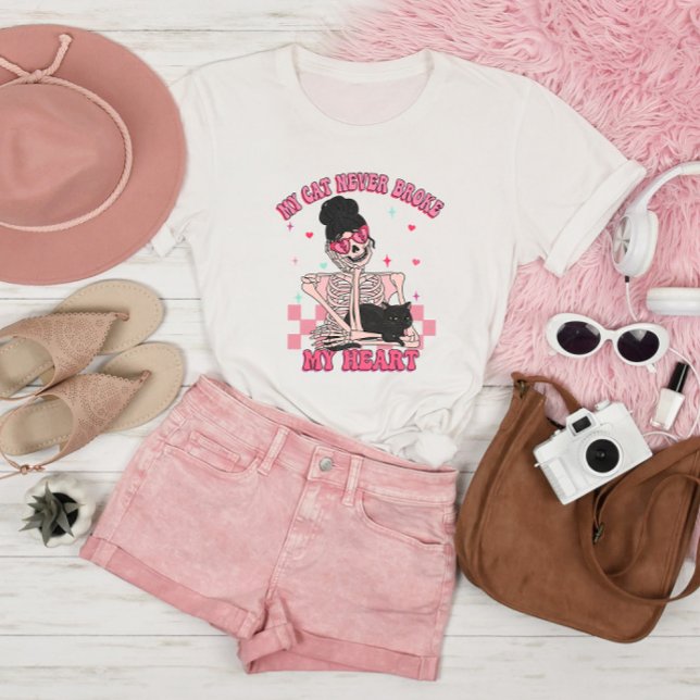 My Cat Never Broke My Heart T-Shirt (Creator Uploaded)