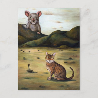 My Cats Worst Nightmare Postcard
