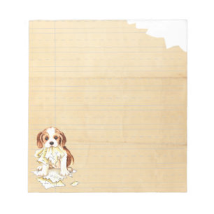 My Cavalier Ate My Homework Notepad