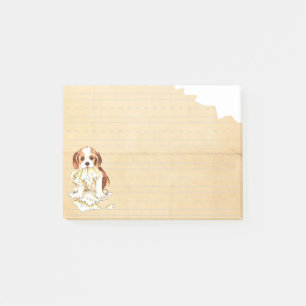 My Cavalier Ate my Homework Post-it Notes