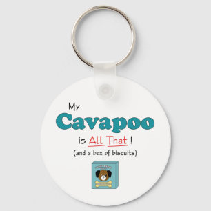 My Cavapoo is All That! Key Ring